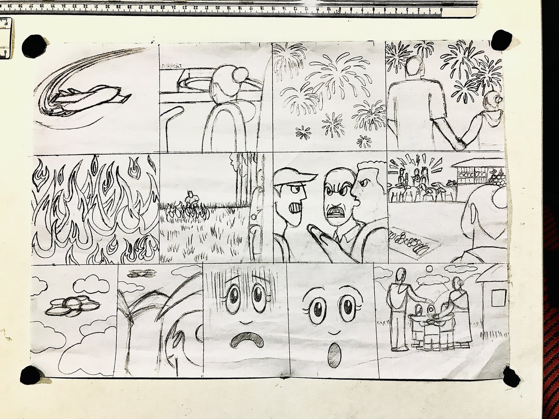 Storyboard animation frame 2